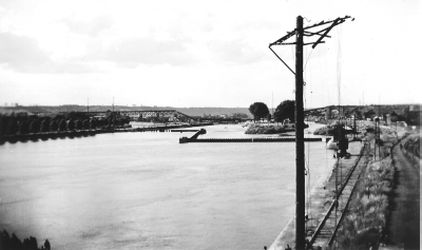 Pont des Allemands détruit en 1940, collection Marc Poelmans